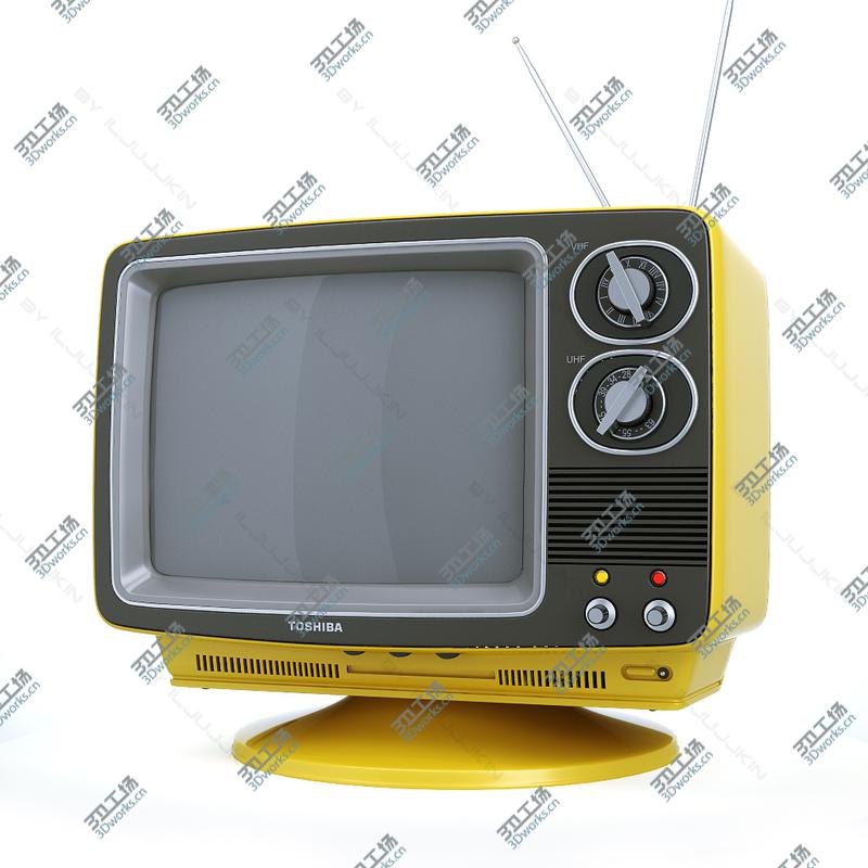 images/goods_img/202104023/Retro Portable TV TOSHIBA Blackstripe/4.jpg